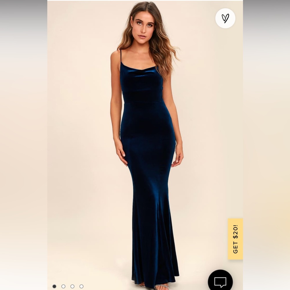 SOLD - Velvet Lulu’s Gown